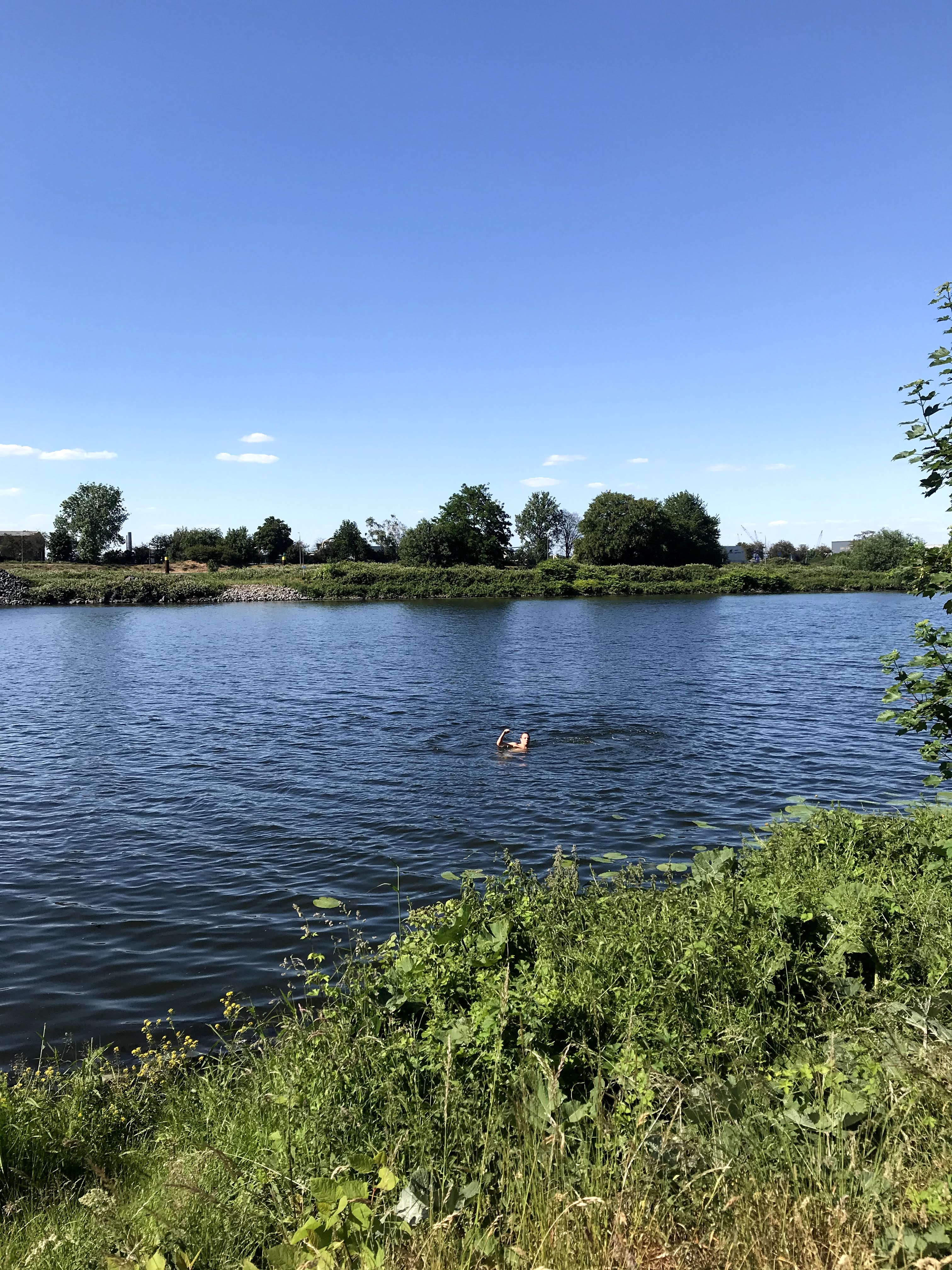 Swimming in the Ruhr