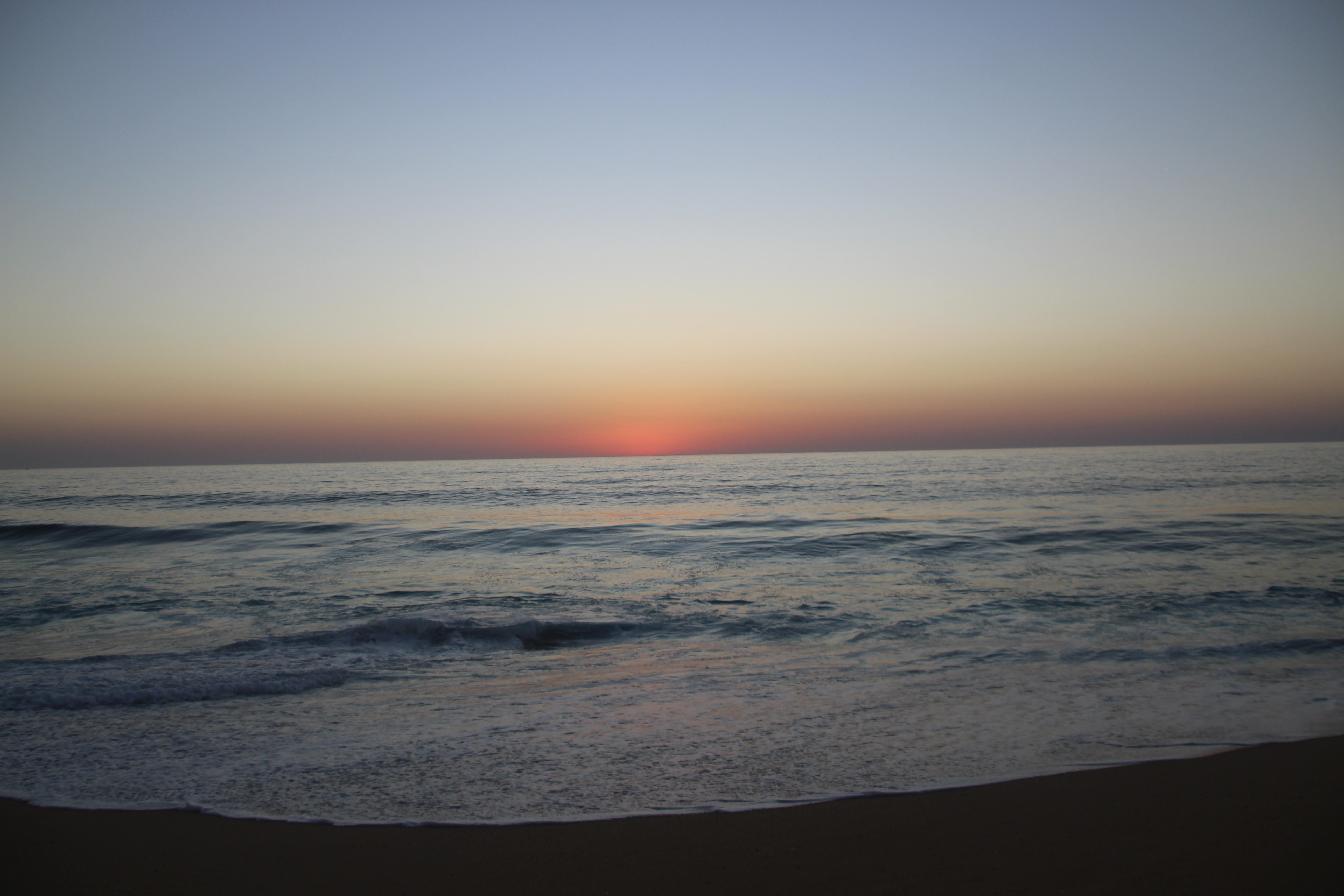 Sines at the beach sunset