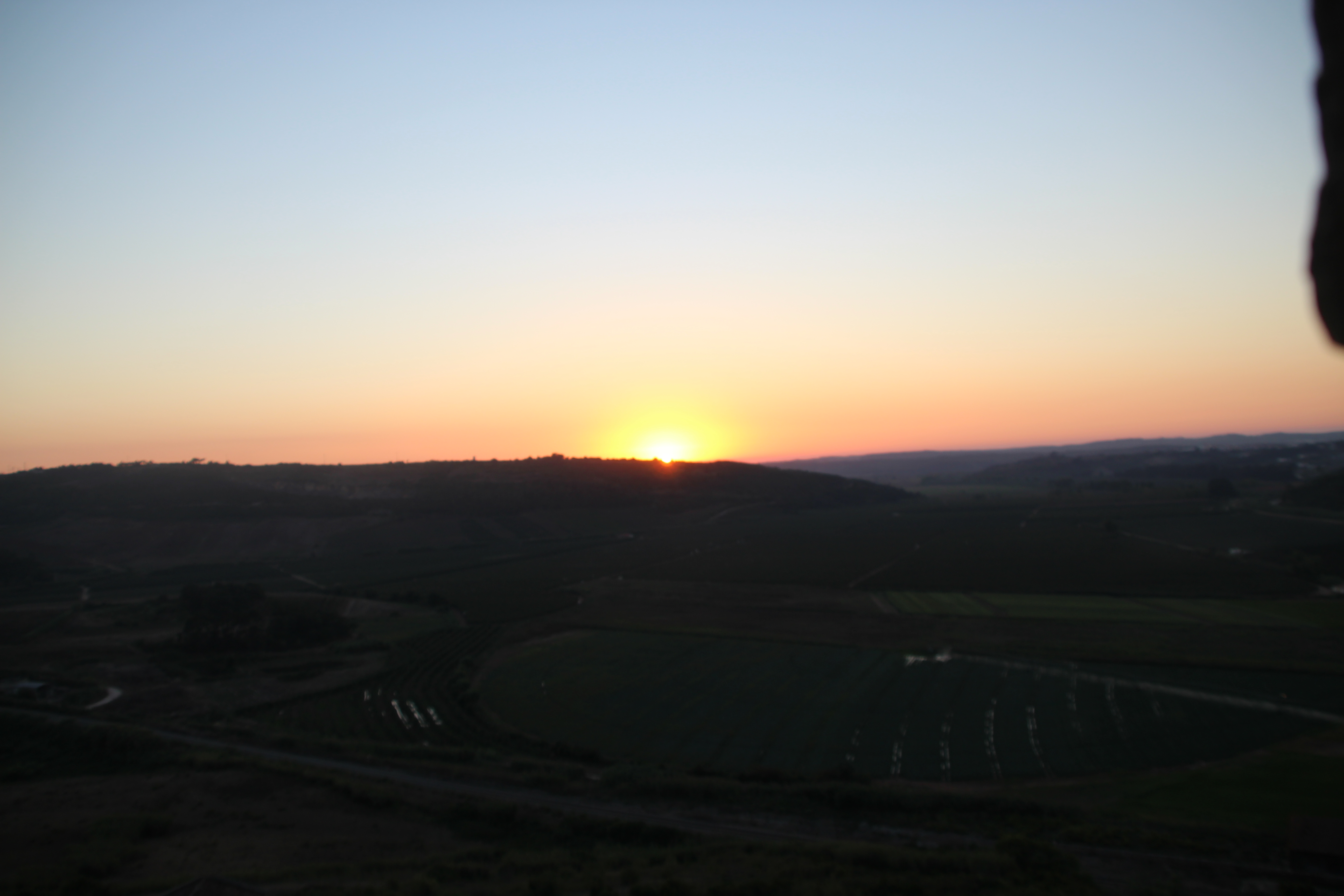 Sunset in Obidos castle