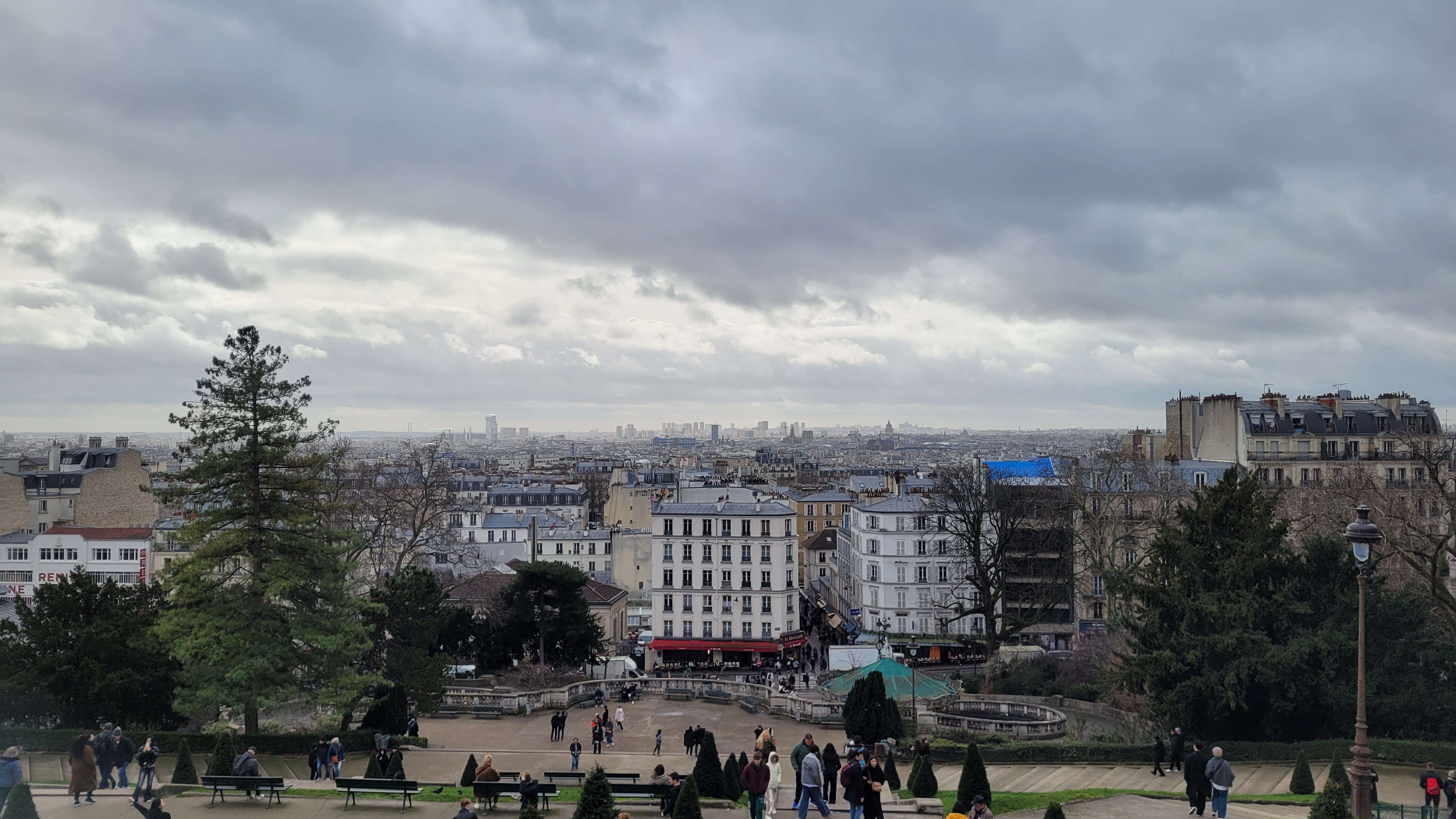 view from Sacre Coeur